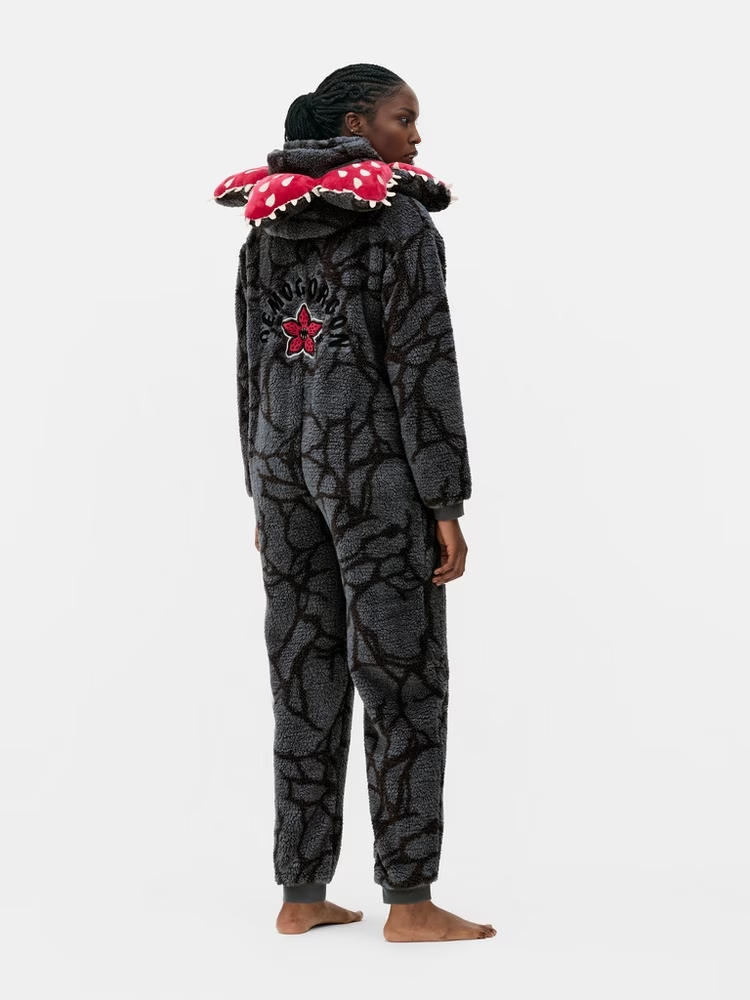 Demogorgon Hooded Cozy Fan Onesie