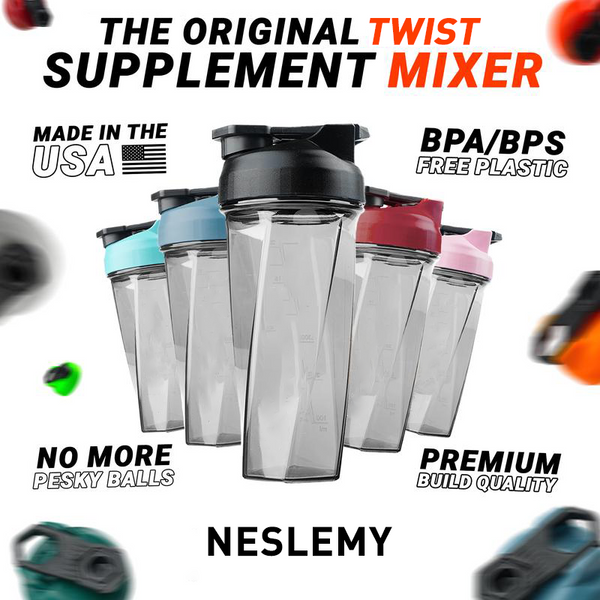 Vortex Mix Shaker Bottle