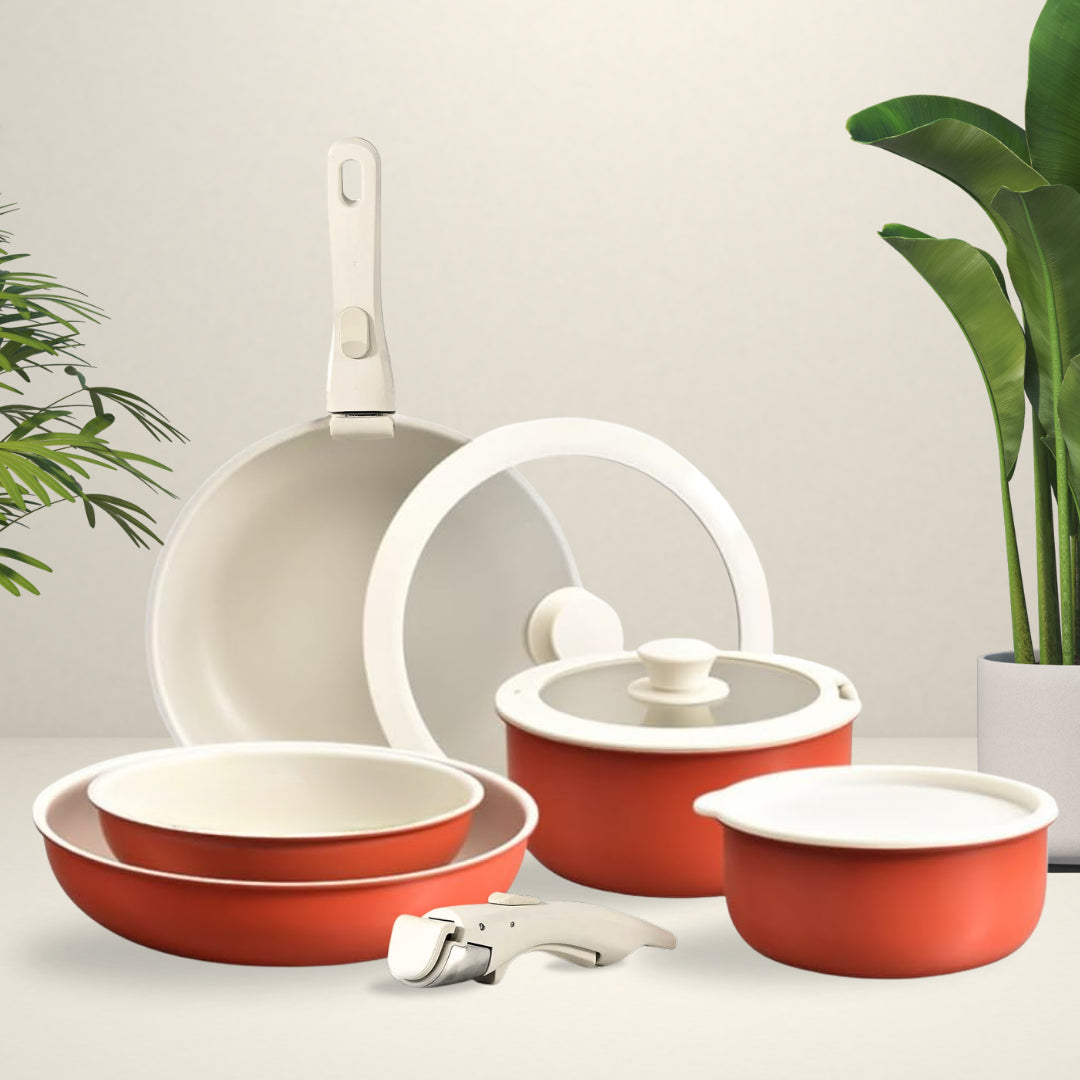 Gourmetific Everyday Ceramic Cookware Set